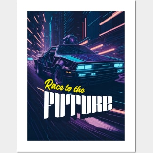 Cyberpunk ride on Posters and Art